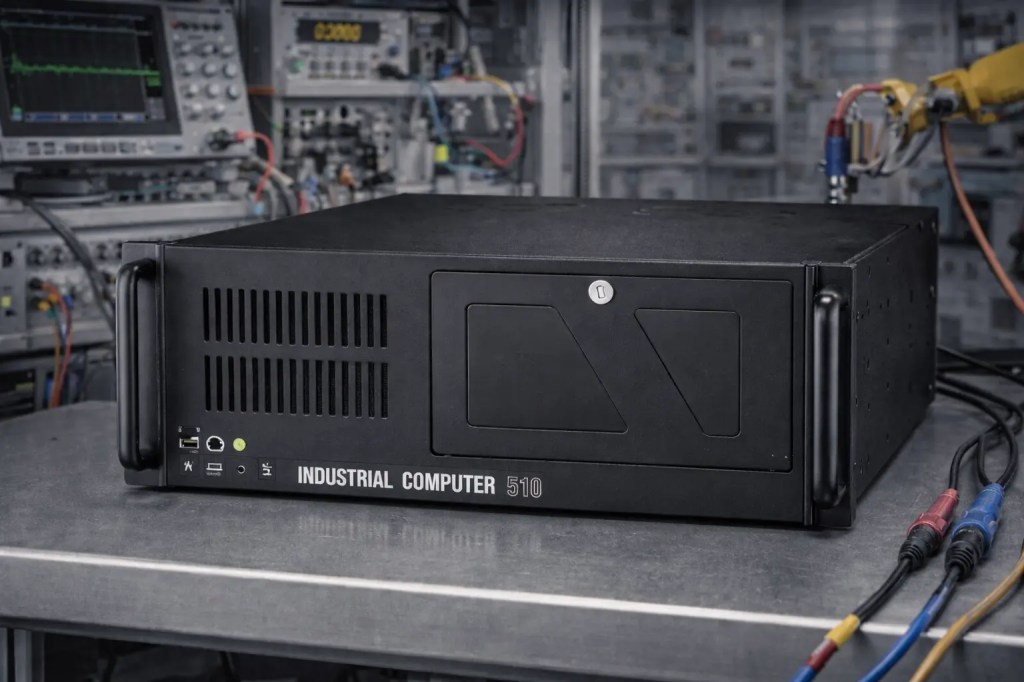 Banco de pruebas automatizado con computadora industrial