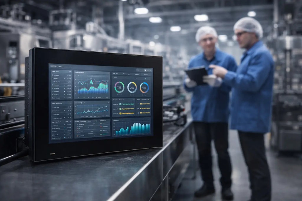 Ejecución de MES en piso de planta con Panel PC&nbsp;industrial