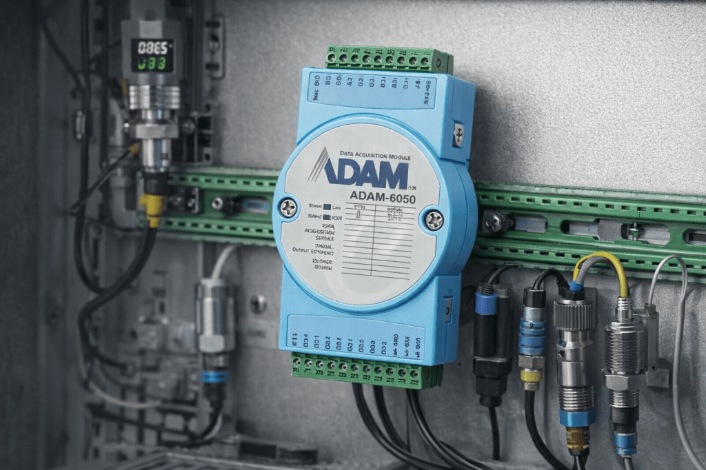 Lectura de sensores industriales con módulos de&nbsp;I/O